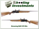 Browning BAR 270 Winchester very nice - 1 of 4