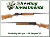 Browning A5 Light 12 74 Belgium Exc Cond - 1 of 4