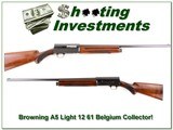 Browning A5 61 Belgium Light 12 unfired top collector! - 1 of 4
