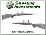 Sako 75 All-Weather Stainless 270 Win Exc Cond - 1 of 4