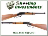 Ithaca Model 49 Lever Action single shot 22LR - 1 of 4