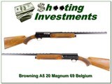 Browning A5 20 Magnum 69 Belgium Vent Rib Mod - 1 of 4