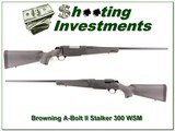 Browning A-Bolt II Stalker 300 WSM as new - 1 of 4