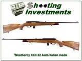 Weatherby Mark XXII 22 Auto Deluxe Italian UNFIRED! - 1 of 4