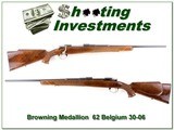 Browning 62 Belgium Medallion Grade unfired XX Wood! - 1 of 4