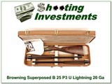 Browning Superposed B25 P3 Featherweight 20 Gauge 2 barrel set for sale - 1 of 4