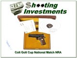 Colt Gold Cup NRA Centennial 45 ACP ANIC - 1 of 4