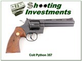 1965 Colt Python 6in Exc Cond! - 1 of 4
