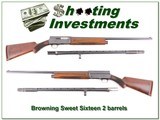 Browning A5 Sweet Sixteen 2 barrels made in 1949! for sale - 1 of 4