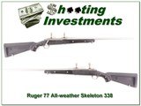 Ruger 77 All-Weather Stainless Zytel Skeleton 338 - 1 of 4