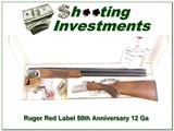 Ruger Red Label 50th Anniversary 12 Ga in box! - 1 of 4
