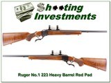 Ruger No.1 Red Pad 223 Rem Varmint - 1 of 4