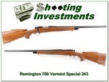 Remington 700 Varmint Special 243 Exc Cond! for sale - 1 of 4