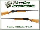 Browning A5 65 Belgium 12 Gauge Blond Vent Rib! for sale - 1 of 4