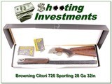 Browning Citori 725 Sporting 28 Gauge 32in in box! for sale - 1 of 4