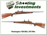 Remington 700 BDL 270 Winchester for sale - 1 of 4