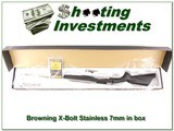 Browning X-Bolt Stainless Stalker 7mm Rem in box - 1 of 4