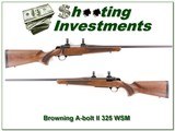 Browning A-Bolt II in 325 WSN Exc Cond for sale - 1 of 4