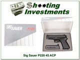 Sig Sauer P220 made in West German in box! for sale - 1 of 4