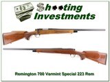 Remington 700 Varmint Special 223 Rem Heavy Barrel - 1 of 4