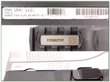 FN FNX-9 9mm unfired in Night Sights case 3 magazines! for sale - 4 of 4