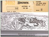 Browning 22 Auto Grade III hand engraved ANIB! for sale - 4 of 4