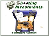 Smith & Wesson Model 18-7 22LR ANIC for sale - 1 of 4