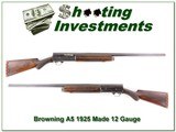 Browning A5 early 1925 pre-war A5 - 1 of 4