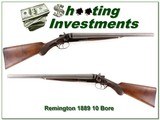Remington 1889 made in 1904 10 Bore 20in barrels - 1 of 5