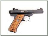 RUGER MARK II
4" Target 22 with wood target grips - NIB - 2 of 4