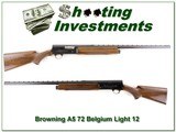 Browning A5 Light 12 72 Belgium collector! - 1 of 4