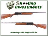 Browning A5 20 Ga 61 Belgium VR Exc Cond! - 1 of 4