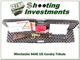Winchester 94 AE US Calvary Tribute unfired in case - 1 of 4