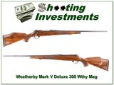 Weatherby Mark V Deluxe 300 Wthy Mag - 1 of 4