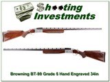 Browning BT-99 RARE Grade 5 hand engraved 34in - 1 of 4