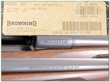 Browning Model 52 Exc Cond in box! for sale - 4 of 4
