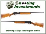 Browning A5 Light 12 63 Belgium Exc Cond for sale - 1 of 4