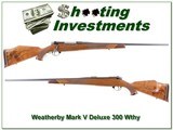 Weatherby Mark V Deluxe 300 Wthy Mag for sale - 1 of 4