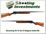 Browning A5 Grade II 12 Ga 1947 Belgium Exc Cond for sale - 1 of 4