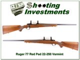 Ruger 77 Red Pad 22-250 Varmint near new! for sale - 1 of 4