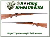 Ruger 77 Red Pad Pre-Warning 220 Swift Varmint! for sale - 1 of 4