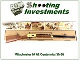 Winchester 94 Centennial 66 30-30 26in NIB for sale - 1 of 4