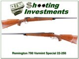 Remington 700 Varmint Special 22-250 Remington for sale - 1 of 4