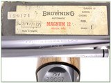 Browning A5 75 Belgium Magnum 12 Ga in box! - 4 of 4