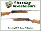 Browning A5 20 Ga 70 Belgium Vent Rib 26in IC - 1 of 4