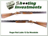 Ruger Red Label 12 Ga RARE English stock Woodside! - 1 of 4