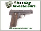 VICTOR BERNEDO EIBAR 7.65 Model Automatic Pistol 3.5" barrel - 1 of 4