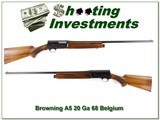 Browning A5 20 Ga 68 Belgium 28in Modified - 1 of 4