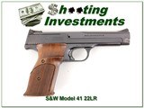 Smith & Wesson Model 41 22 LR 5.5in Exc Cond - 1 of 4