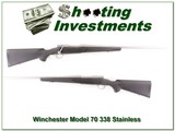 Winchester Model 70 Stainless Classic in 338 Win Mag - 1 of 4